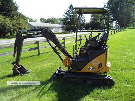 john deere 17d mini excavator sale|jd 17 mini excavator specs.